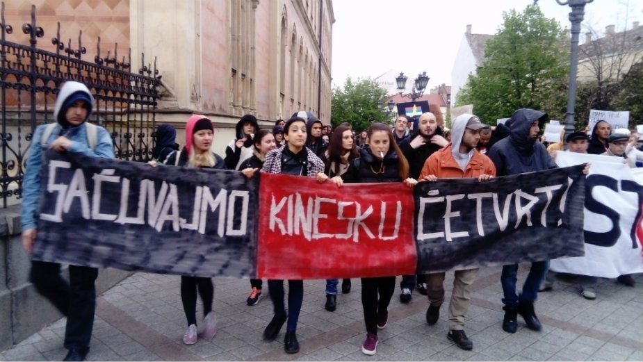 Završen peti protest, novi sutra u 12 sati (VIDEO) 3 Završen peti protest, novi sutra u 12 sati (VIDEO) 3