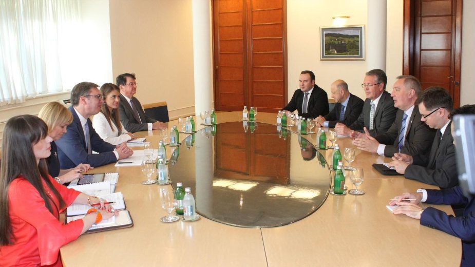 Sastankom sa Hanom Vučić završio prijem zvaničnika u Vili "Mir" 2