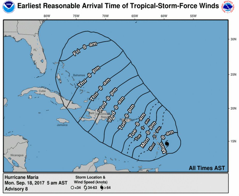 Uragan Marija pogodio Martinik i Dominiku 2