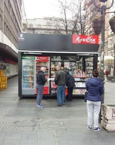 Postavljen prvi kiosk prema novom pravilniku 1