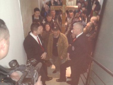 Blokirali upravu Grada 1 Blokirali upravu Grada 1