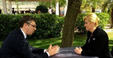 Vučić i Grabar Kitarović u četiri oka 1