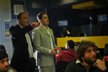 Na snimanju filma "Jesen samuraja" tandema Bećković i Vojnov 1