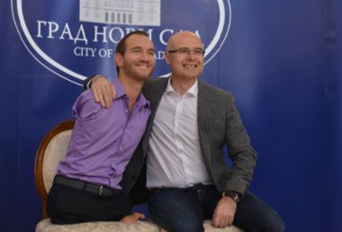 Gradonačelnik primio Nika Vujičića 1