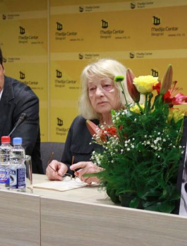 Komemoracija sociologu Nebojši Popovu 1