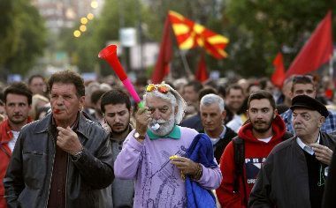 Protesti jedan odsto Makedonaca - predstava za strance 1