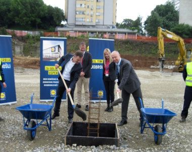 Postavljen kamen temeljac za Lidl 1