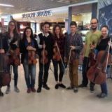 Muzički performans na beogradskom aerodromu 9