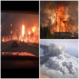 Evakuisano 100.000 stanovnika zbog požara u Alberti 6