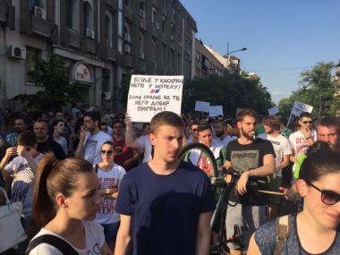 Novi protest zbog smena u RTV 1