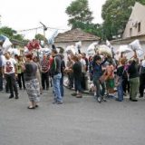 Protest sa jastucima u Cetinjskoj 5