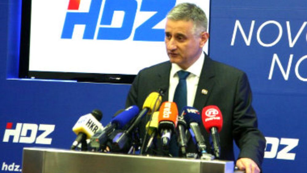 HDZ čeka ostavku Tomislava Karamarka 1
