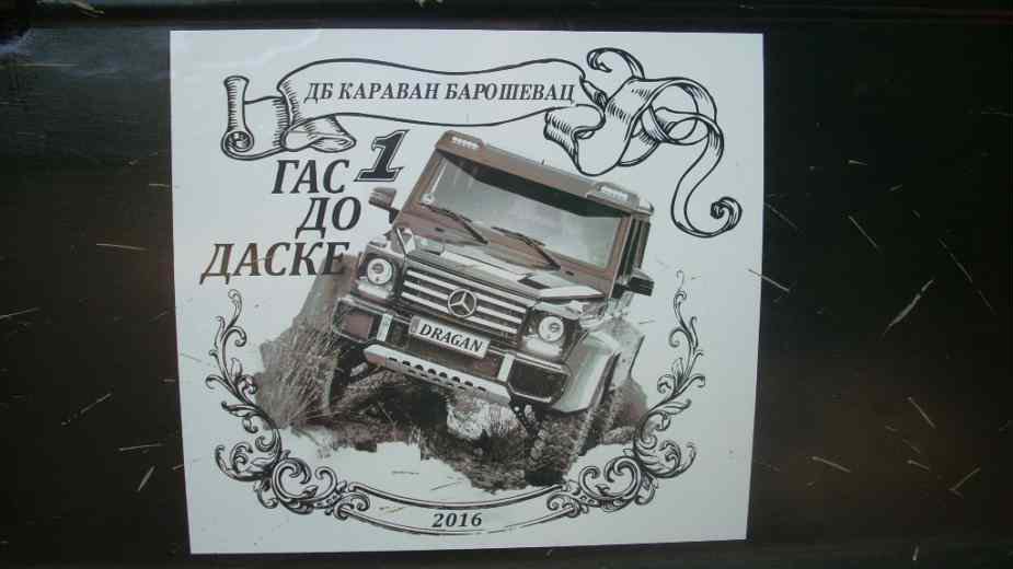 Karavanska vožnja džipova "Gas do daske" 1