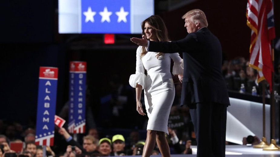 Melanija Tramp prepisala govor od Mišel Obame 1