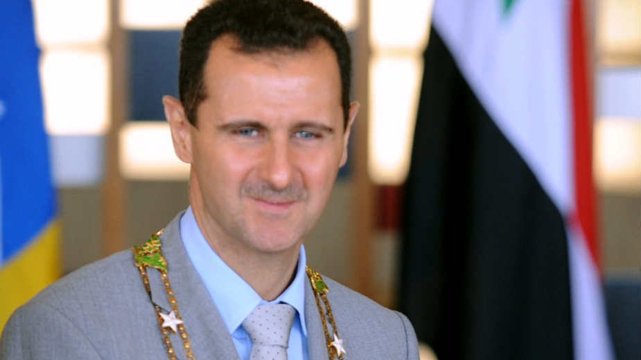 Bašar al Asad stigao na posao 1