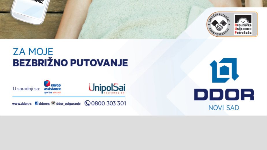 DDOR podseća: Ne zaboravite putno osiguranje 1