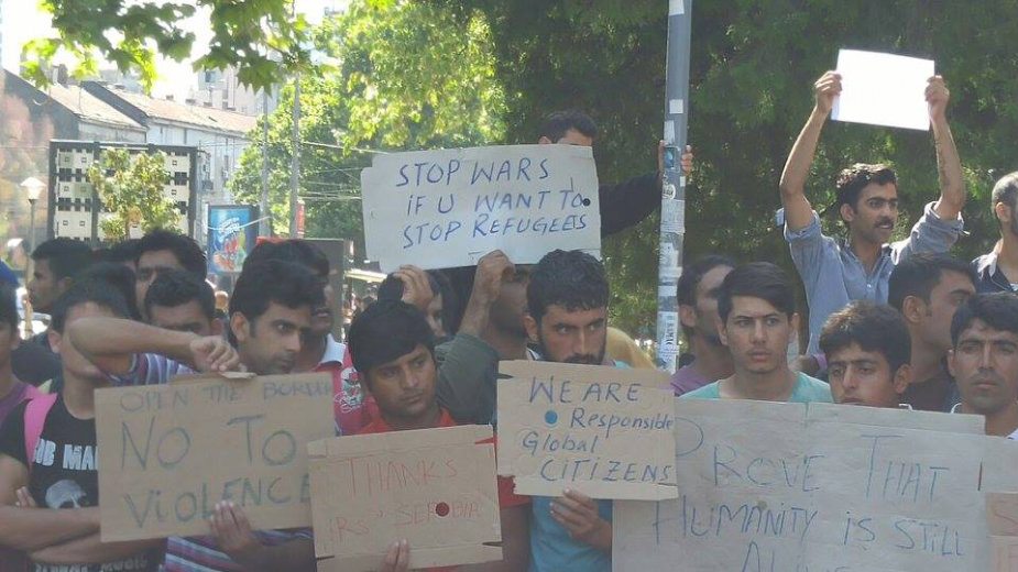 Deo migranata krenuo peške iz Beograda ka Mađarskoj 2