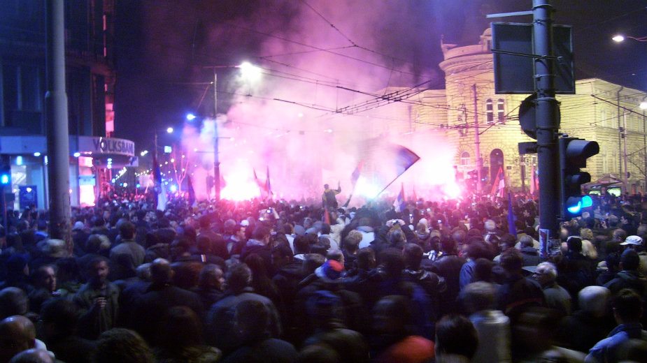 Kako smo 2008. rušili i palili Beograd 1