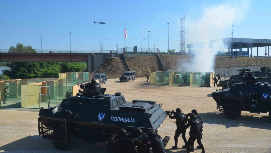 Počela vežba "Drina 2016" 1