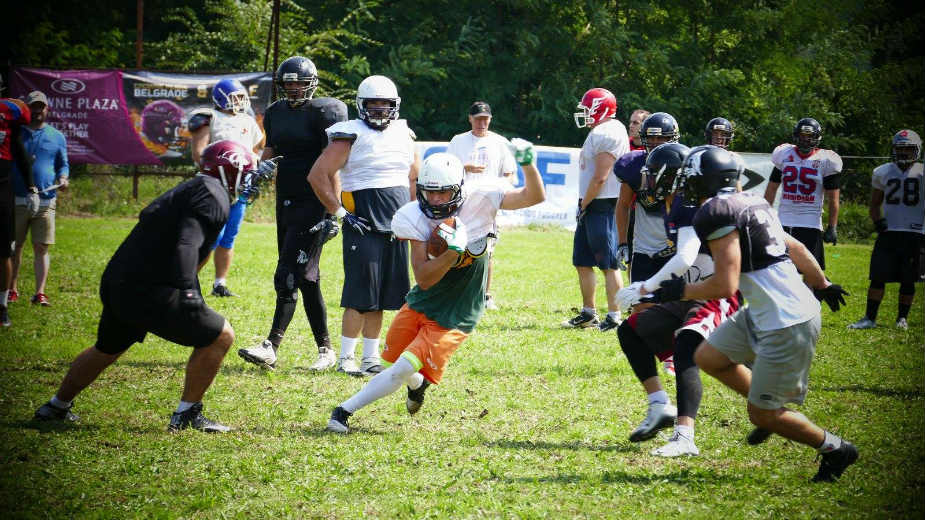 Američki fudbal: Reprezentacija Srbije na prvenstvu Evrope 2