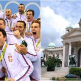 Svečani doček ispred Doma Narodne skupštine 7