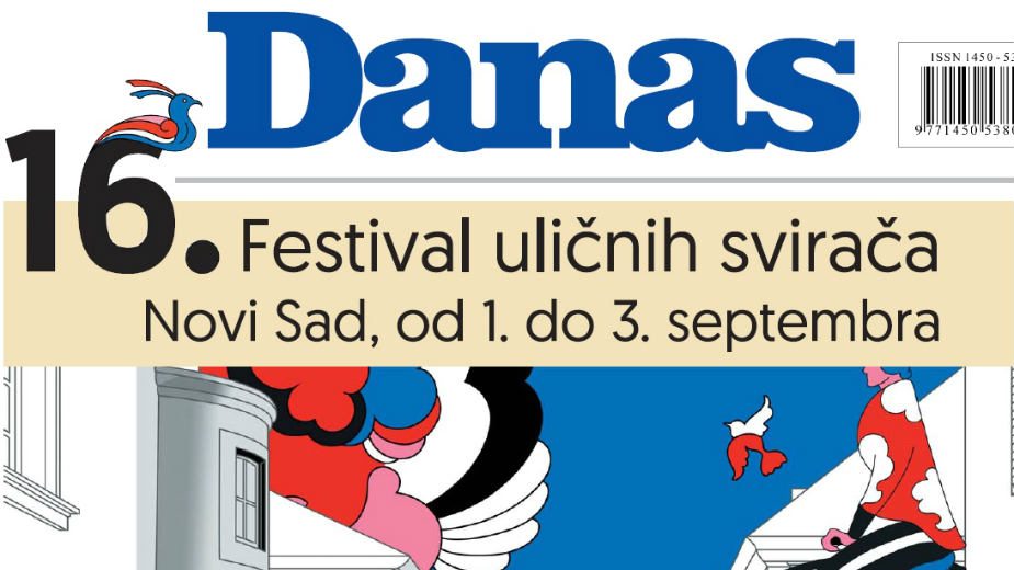 Festival uličnih svirača od 1. do 3. septembra 1