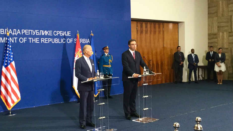 Bajden: Uspeh i liderstvo Srbije 1