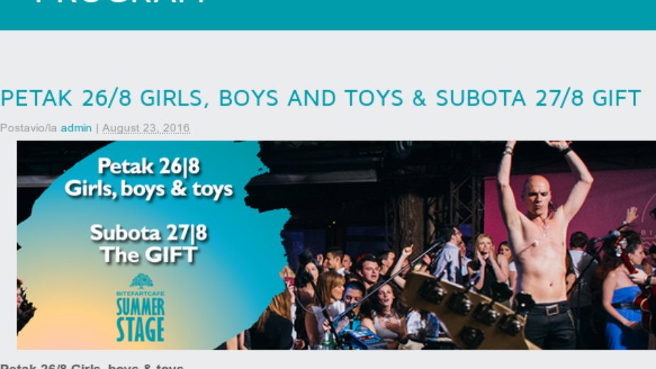 Muzički vodič za period od 26. do 31. avgusta 4