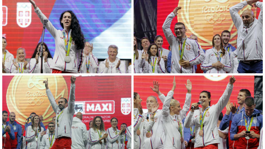 Dočekani šampioni: Osvojili ste sve 4 Dočekani šampioni: Osvojili ste sve 4