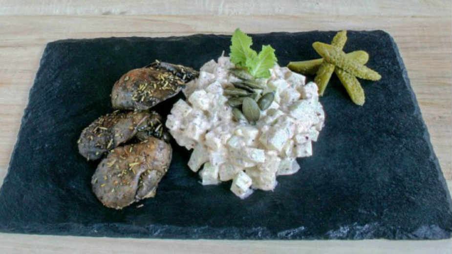 Recept nedelje: Salata od kelerabe i pileća džigerica iz rerne 1