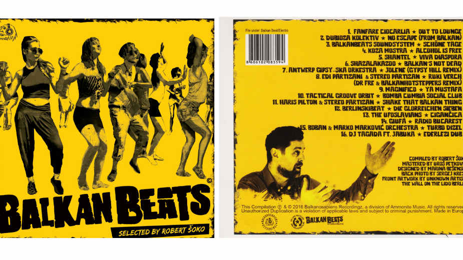 Podijumski hitovi na kompilaciji "Balkanbeats" 1