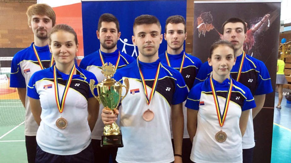 Četiri odličja za Srbiju u badmintonu 1