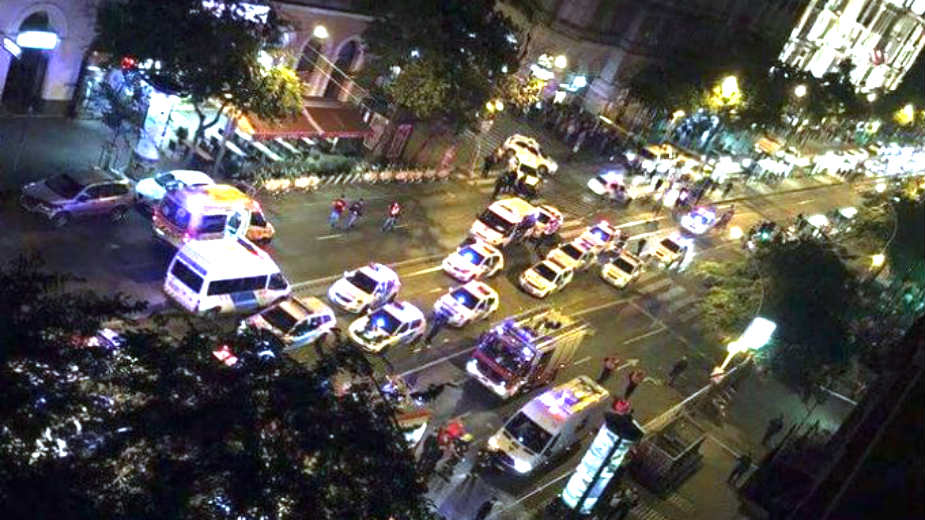 Eksplozija gasa u centru Budimpešte 1