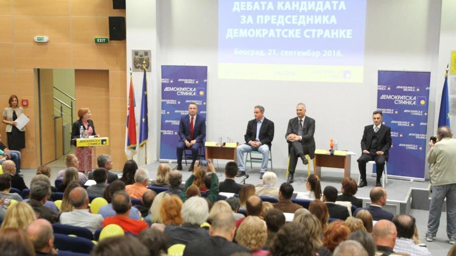 Završna debata pred izbore u DS-u 1