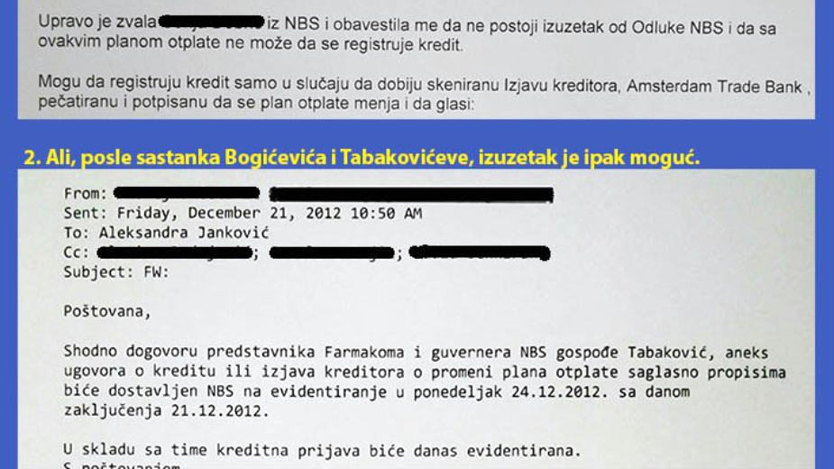 Jorgovanka Tabaković intervenisala za kredit Bogićeviću 2 Jorgovanka Tabaković intervenisala za kredit Bogićeviću 2