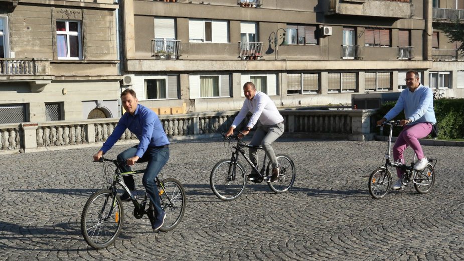 Gradski čelnici obeležili Svetski dan bez automobila 2