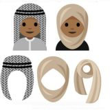 Tinejdžerka predložila emotikone žena u maramama 9