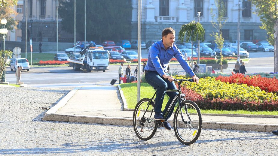 Gradski čelnici obeležili Svetski dan bez automobila 1