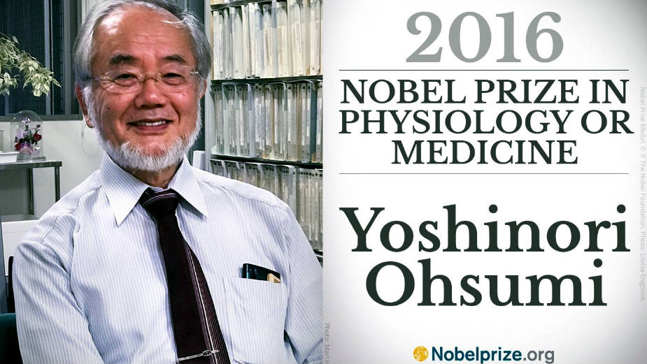 Jošinori Osumi dobitnik Nobelove nagrade za medicinu 1