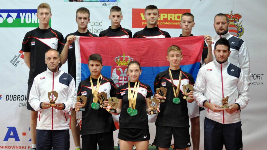 Badminton: Pet zlata i jedna bronza 1