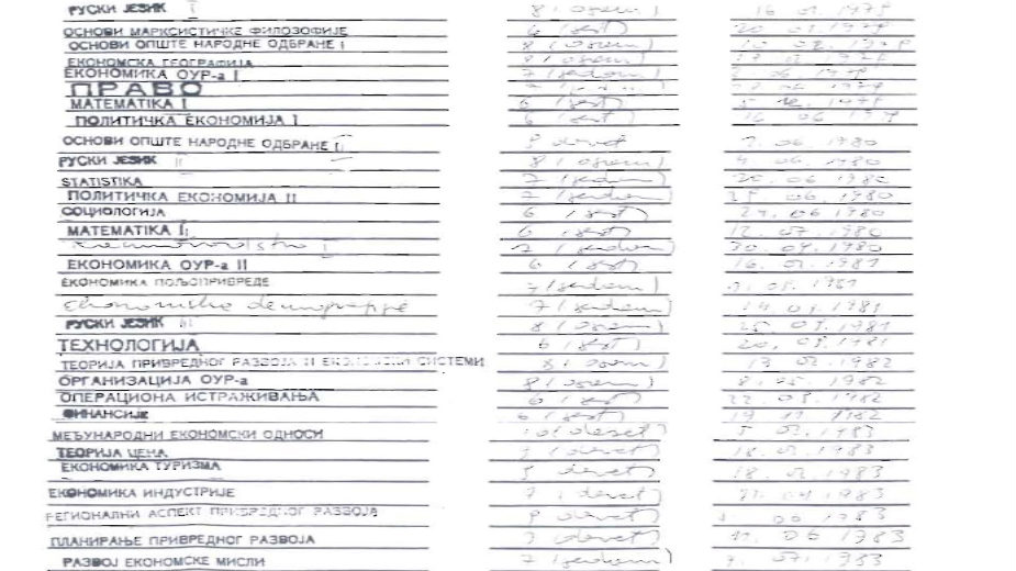 Diploma je i dalje sumnjiva 1