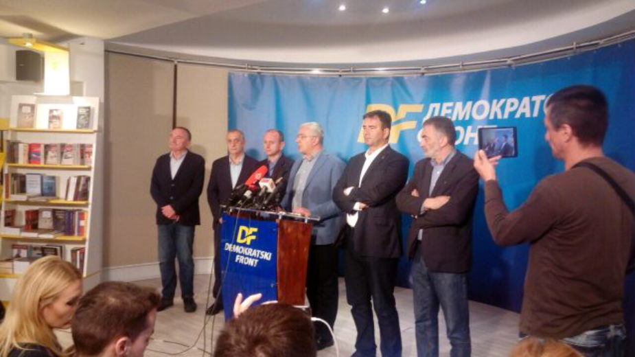 CG: Demokratski front će podržati manjinsku vladu 1