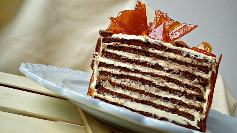 "Obrnuta" Doboš torta (recept) 2