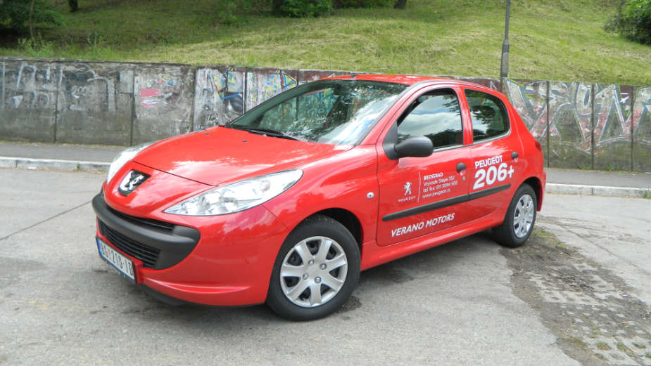 Testirali smo: Peugeot 206+ 1.4 HDI 1