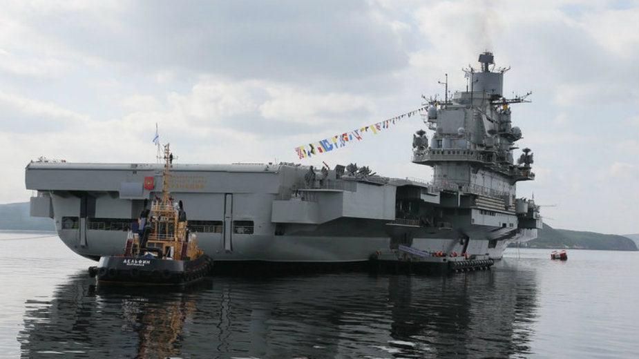 Britanska mornarica prati ruski nosač 1