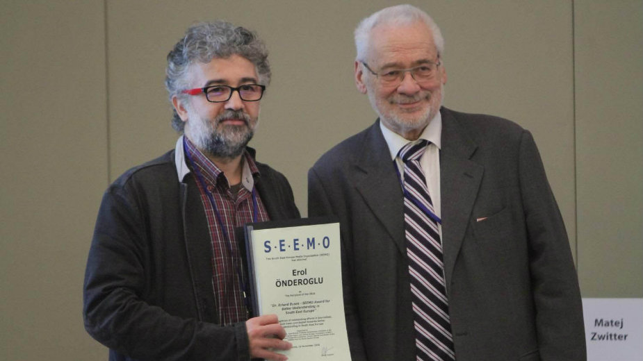 SEEMO nagrada turskom novinaru 1