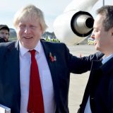 Boris Džonson u knjižari “Geca Kon” 1