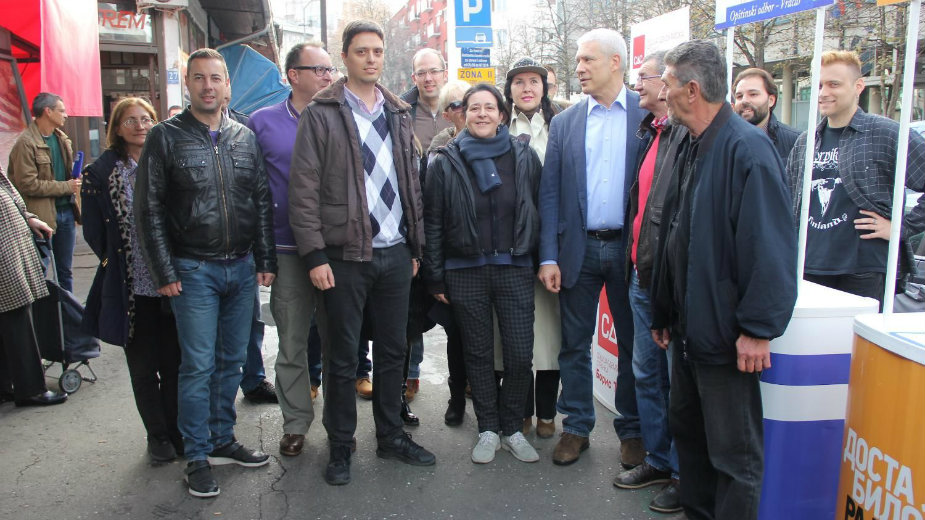 Peticija za vanredne izbore na Vračaru 1