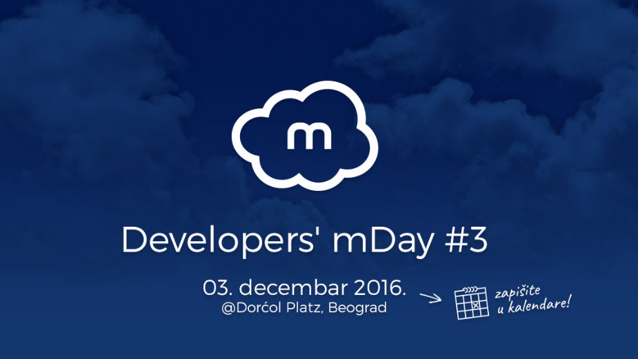 Developers’ mDay 3. decembra 1