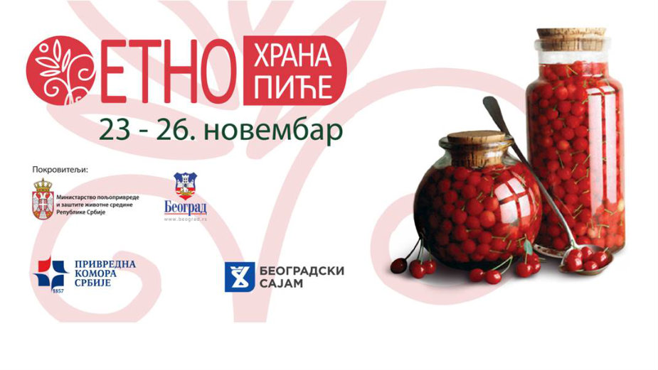 Sajam etno hrane i pića od 23. do 26. novembra 1